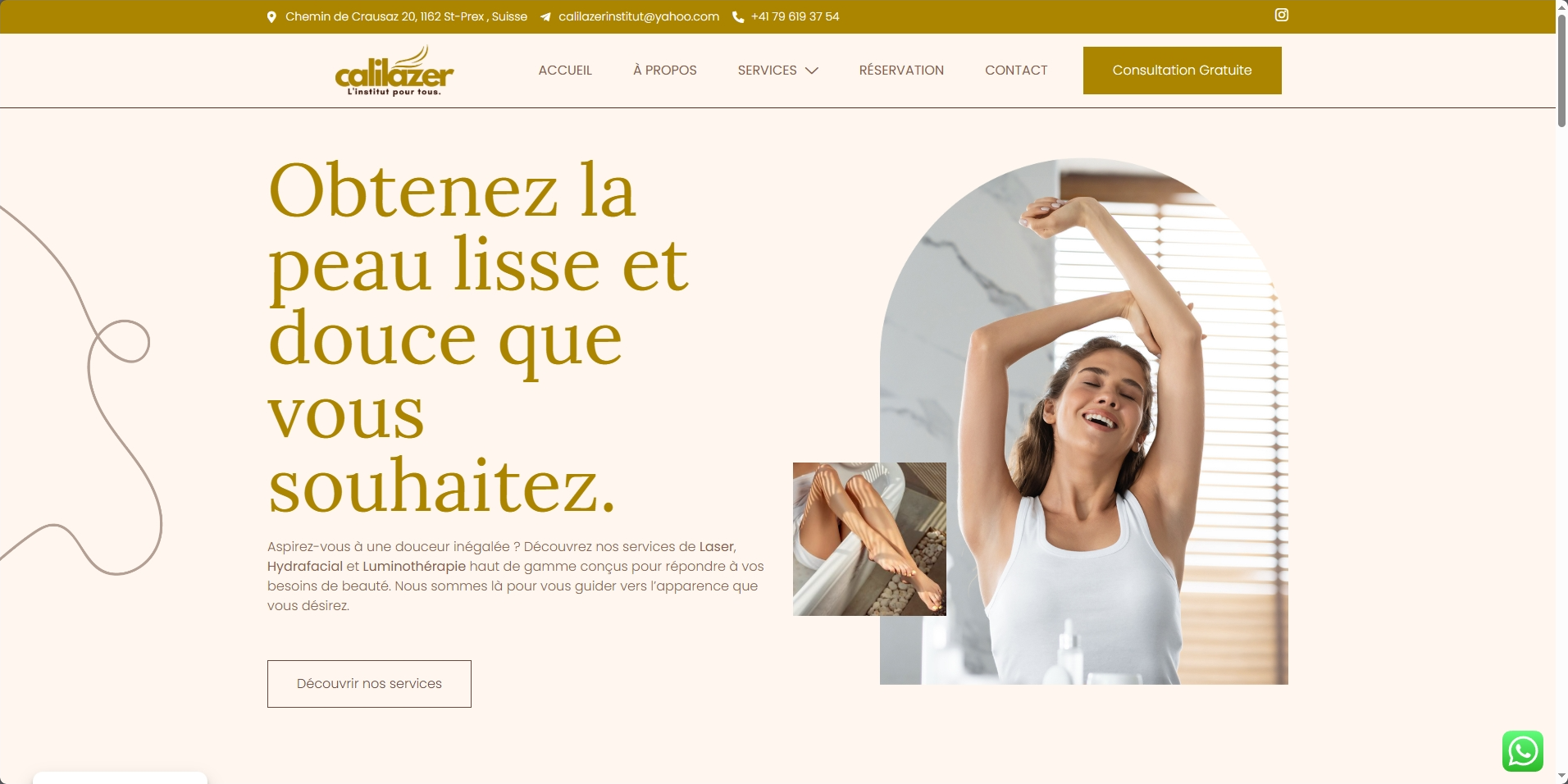 Calilazer – Institut d’épilation laser en Suisse